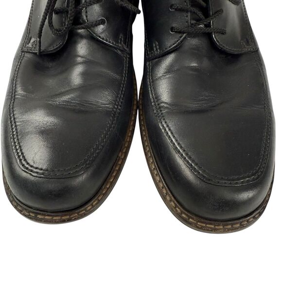 Ecco Holton Apron Toe Tie Oxford Shoes Men EU 42 US 8 Black Leather Dress Lace main image 11